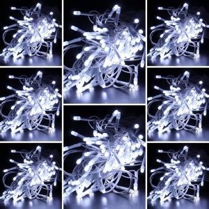 BENHEK 64 LEDs 12 m White Steady String Rice Lights Price in India ...