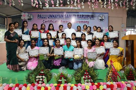 Palli Unnayan Samiti Baruipur » Our Recent Activities