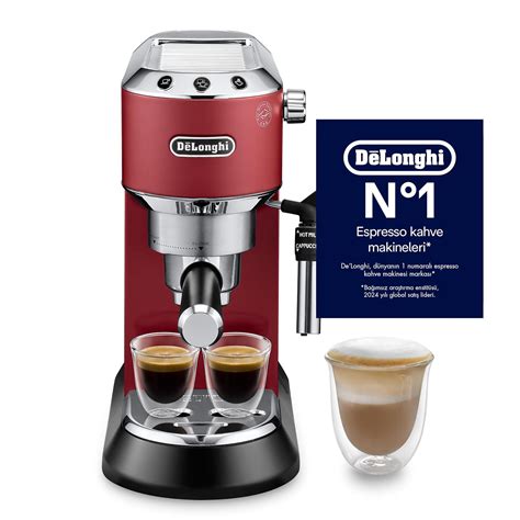DeLonghi EC685.R Dedica Style Pump Espresso Coffee Machine | Espresso ...
