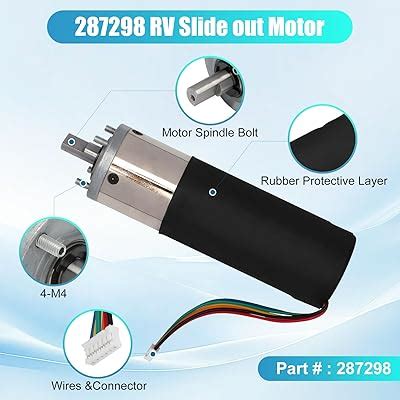 Kalageen 287298 RV in-Wall Slide-Out Motor, 500:1 High Torque India | Ubuy