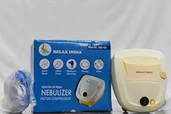 Relax India Comfort Respiratory Machine with Complete Mask Kit for Kids ...