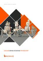 Double cone mixer - DOUBLE CONE - BACHILLER Mixing & Drying Technology ...