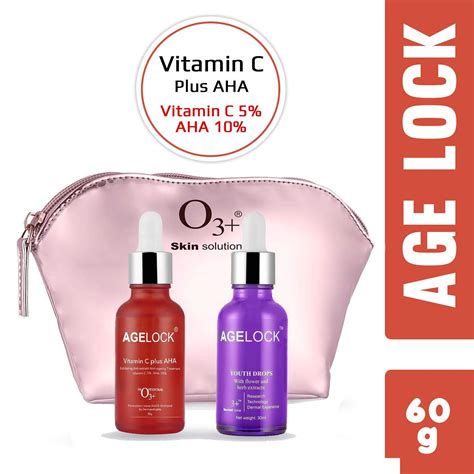 O3+ Agelock Vitamin C Aha & Youth Drops Serum Exfoliating Antioxidant ...