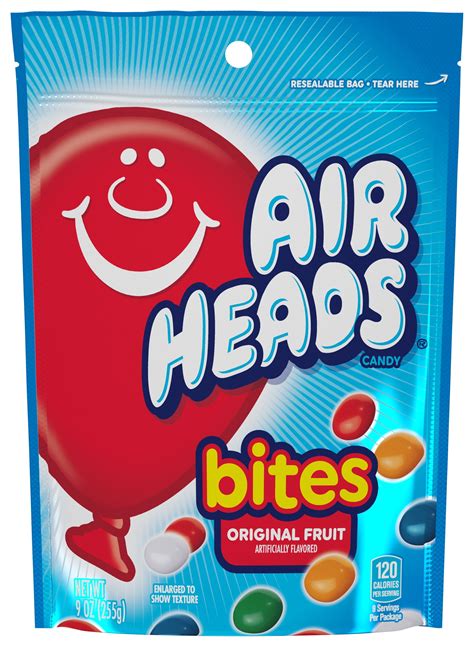 Airheads Bites Fruit Flavored Candy, 9 oz, Bag - Walmart.com