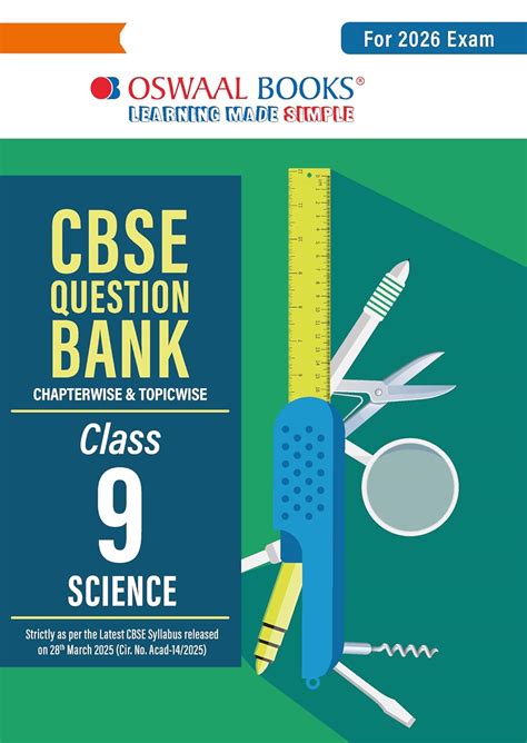 Oswaal CBSE Question Bank Class 9 Science For 2026 Exam : Oswaal ...
