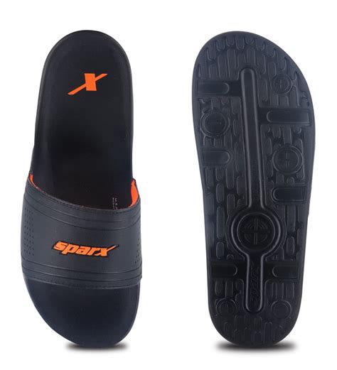 Sparx Black Sandals for Men SFG-144 | Sandals & Slippers Online ...