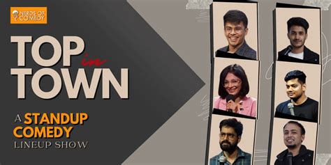 Top In Town: A Standup Comedy Lineup Show, Nerds of Comedy Studio, New ...