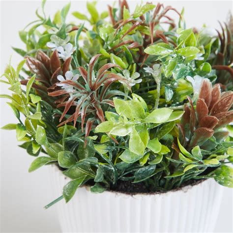 Buy Gardenia Artificial Plant in Wooden Pot from Home Centre at just ...