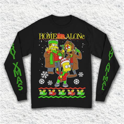 Home Alone Christmas Long Sleeve Shirt – Thumbs Design