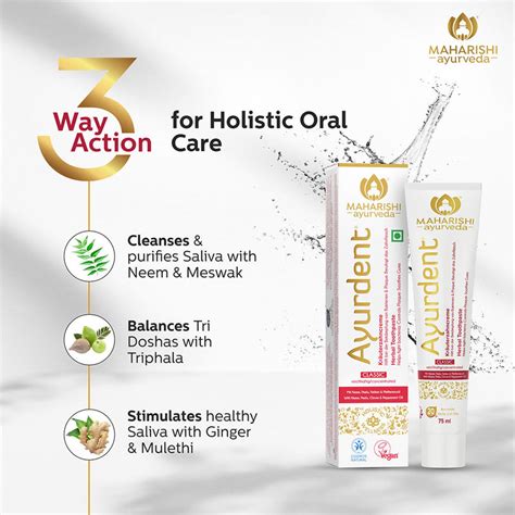 Ayurdent Classic Toothpaste: Ayurvedic Care for Healthy Teeth