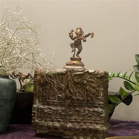 Carved Wooden Block – Revive Home