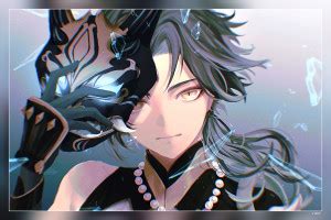 Genshin Impact Xiao Lumine Liyue And Paimon Video Game Matte Finish ...