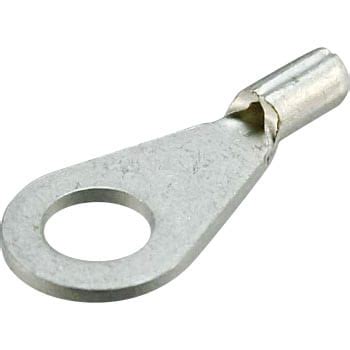 R0.3-3.5 銅線用 裸圧着端子 (R形)丸形 1箱(100個) DST(大同端子製造) 【通販モノタロウ】