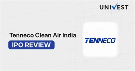 Tenneco Clean Air India IPO: Check Date, Price Band, Lot Size, & Details