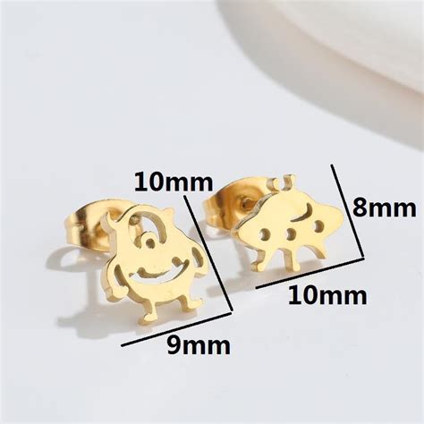 Cute Elf Animal Stud Earrings for Women – Trendy INS Style – Sociable ...