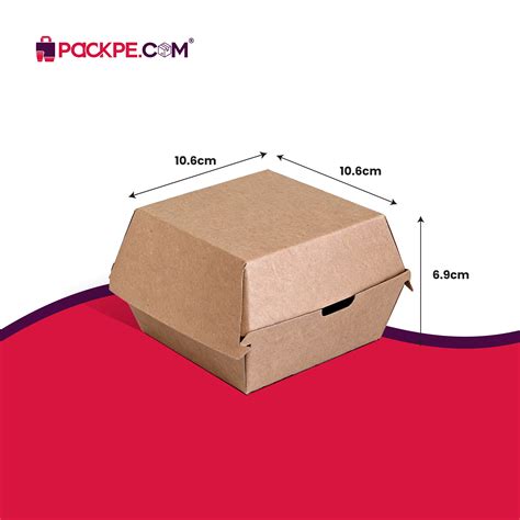 Arrowpack Kraft Burger Clam Regular – Pack of 400 – Packpe.Com