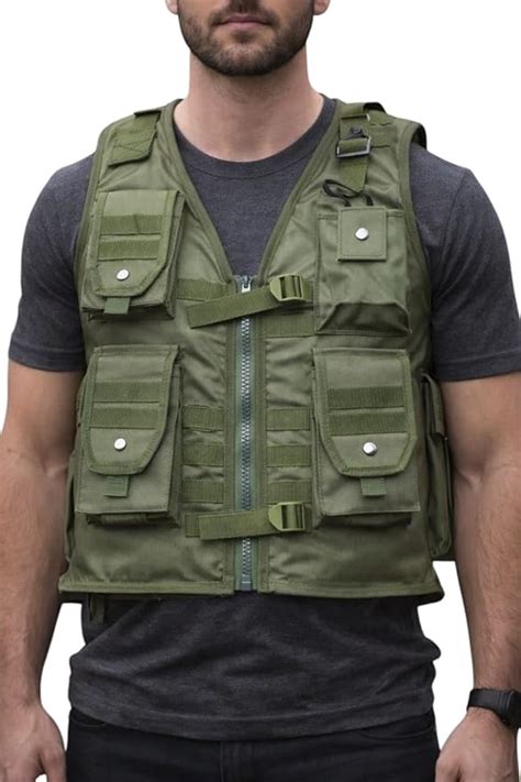 Army Apparel's OG Chain BP Jacket – Green Bullet Proof Tactical Vest ...