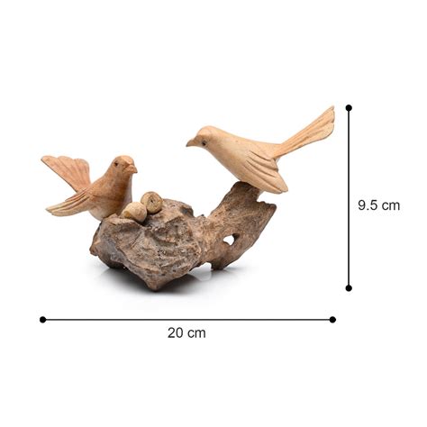 Two Birds on Nest – BAGUS. All pieces handcrafted with intention.