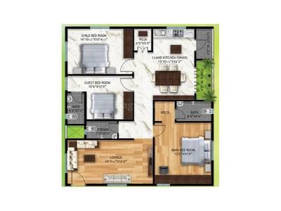Vedadri Apartment in Gachibowli, Hyderabad: Price, Brochure, Floor Plan ...