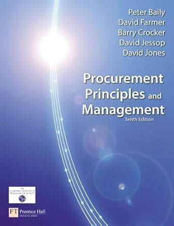 Buy Procurement, Principles & Management Book Online at Low Prices in ...