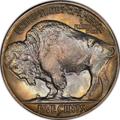 Five Cents 1929 Buffalo Nickel, Coin from United States - Online Coin Club