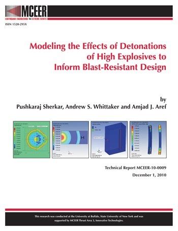 Modeling the Effects of Detonations of High Explosives to Inform Blast ...