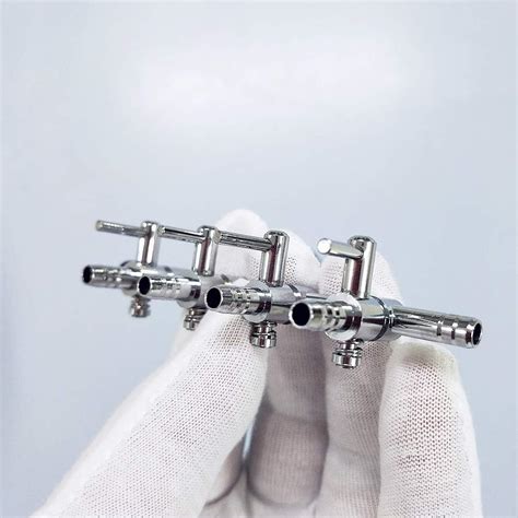 Buy BASE WAVE Pack of 2 Pcs 4-Way Airline Splitter Manifold for Air ...