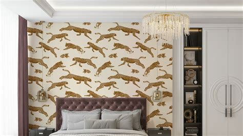Leopard Wallpaper - Jungle Animal Wall Design | Giffywalls