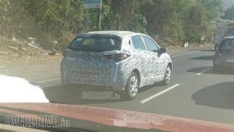 Tata Altroz hatchback lower trim spotted camouflaged - launch soon ...