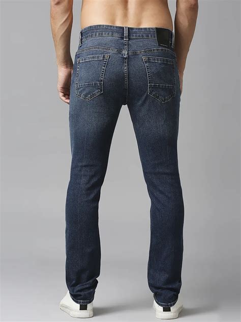 Spykar Limited Edition Mid Blue Regular Fit Narrow Length Mid rise ...