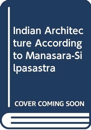 Buy Indian Architecture According to Mansara-Silpasastra Book Online at ...