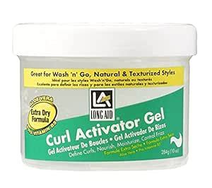 Buy Long Aid Curl Activator Gel with Aloe Vera Extra-Dry 10.5 oz ...