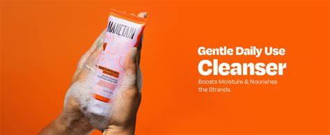 MANETAIN Moisturising Shampoo 100ml for Curly, Dry & Frizzy Hair ...