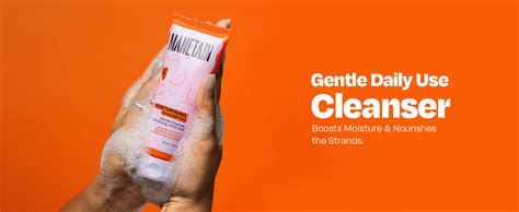 MANETAIN Moisturising Shampoo 100ml for Curly, Dry & Frizzy Hair ...
