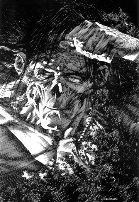 Bernie Wrightson - Frankenstein | Bernie wrightson, Frankenstein art ...