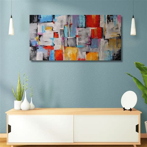 Modern Abstract Painting on Canvas For Living Room Buy Online From ...