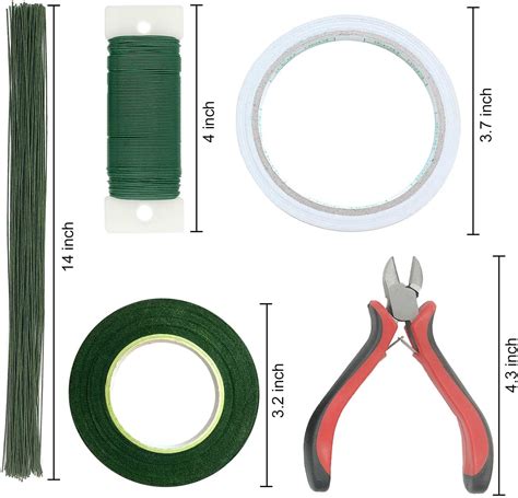 Buy Benvo Floral Arrangement Kit Floral Tools Stem Wire Cutter Floral ...