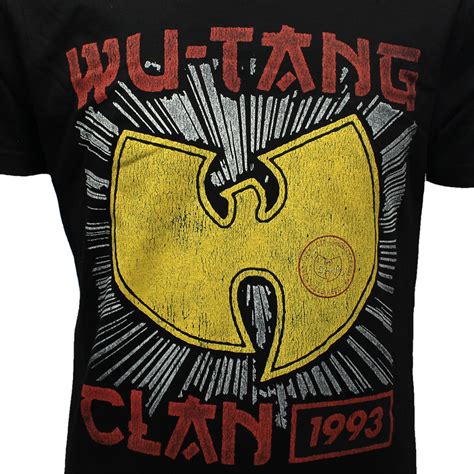 Wu-Tang Clan Tour '93 Official T-Shirt | Classic Rap Merch - Popmerch.com