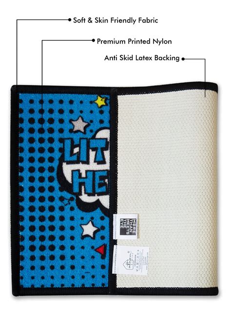 Anti-Slip Kids Bath Mat – 37x57CM | Athom Living