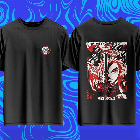 Flame Hashira Rengoku Oversized Tee - 240GSM Archive | KS Verse – KS ...