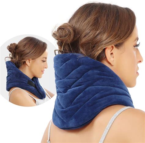 Amazon.com: ALDIOUS Neck Heating Pad for Neck Pain Relief, Electric ...