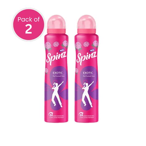 Spinz Exotic Perfumed Deo | 24 Hrs Protection | Buy Now — Cavinkart