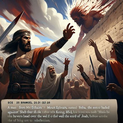 What does 2 Samuel 20:21 mean? | Bible Art