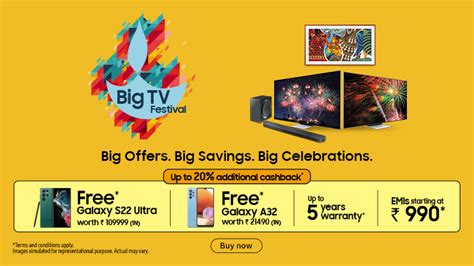 Samsung ‘Big TV Festival’ Gets Bigger Than Ever This Festive Season ...