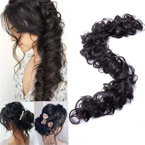 Lushé Tress Frill Hair Extensions for Women | Premium Curly Braid ...
