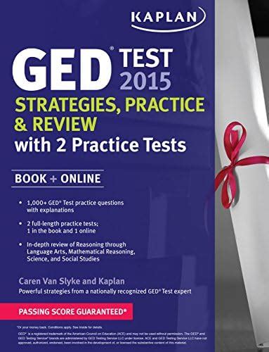 Kaplan GED Test 2015 Strategies, Practice, and Review with 2 Practice ...