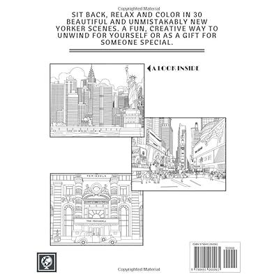 The Vibrant New York Coloring Book: Relax And Color India | Ubuy