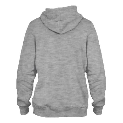 Plain Grey Melange Hoodie – ChrisCross.in