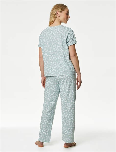 Buy Pure Cotton Pyjama Set at Marks & Spencer