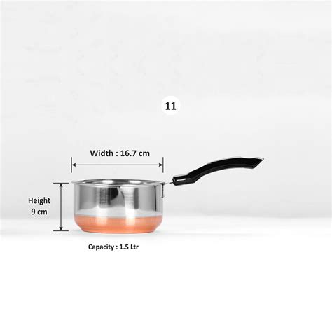 Top Rated Saucepan with Stainless Steel Copper Bottom /Cookware ...